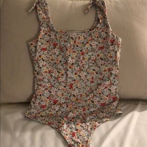 Floral bodysuit